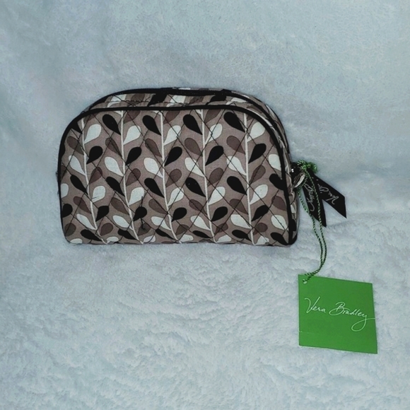 NWT Vera Bradley Zip Cosmetic Bundle Key West Vines - Picture 13 of 16
